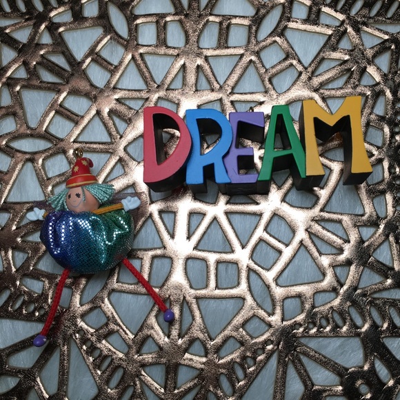 HALLMARK Dream Tree Ornament Paintbox Pixies #1 Miniature Clown Wizard 2002 - Picture 5 of 6